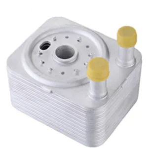 Детали OE No 038 117 021 E для AUDI SKODA SEAT Volkswagen алюминиевый масляный радиатор двигателя