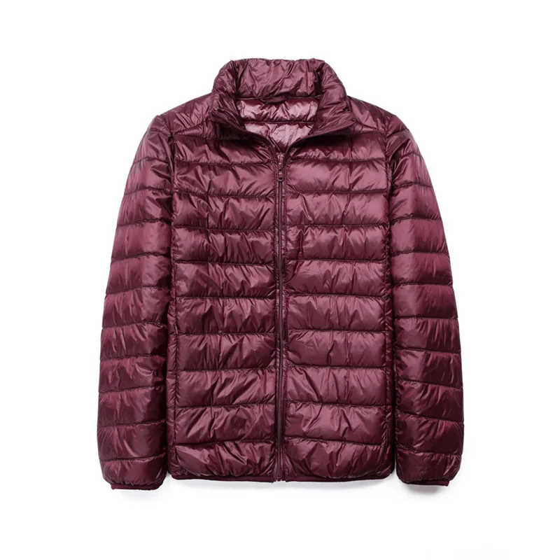 Новый Зимний пуховик 90 белый на утином пуху Сверхлегкий Мужская ветрозащитная