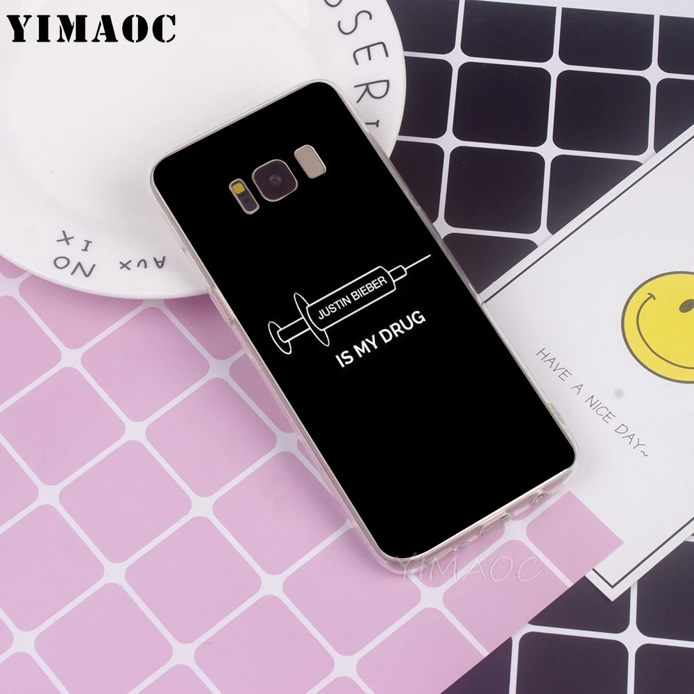 Мягкий чехол для Galaxy j3 j5 j6 j7 A5 2016 2017 A6 A9 2018 Note 8 9 S7 edge S8 S9 S10 Plus S10e |