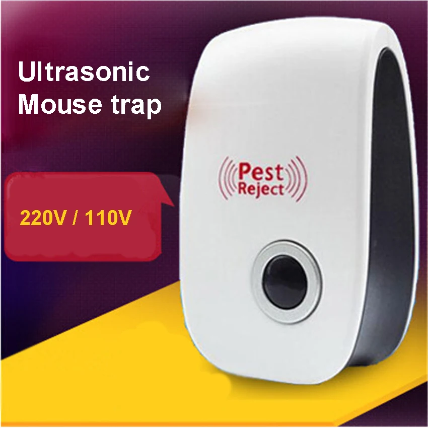 

10 pcs / lot Electronic Multi-Purpose Ultrasonic Pest Repeller Reject Rat Mouse Bug Repellent Anti Rodents Reject ect