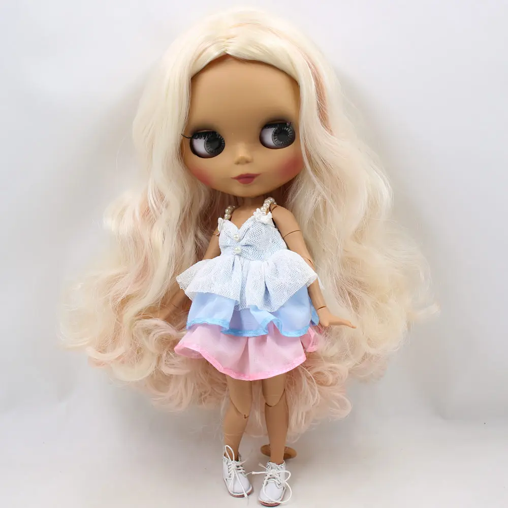 Ледяной DBS Blyth кукольные нет. BL2352/3139/340 светлые mix розовые волосы шарнирное тело