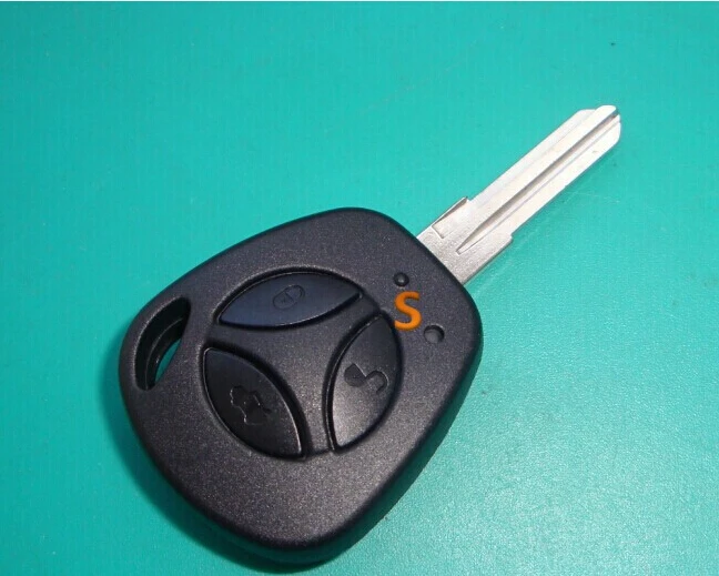 Корпус дистанционного ключа с 3 кнопками для Lada Fob пустая крышка 10 шт./лот|case for|case
