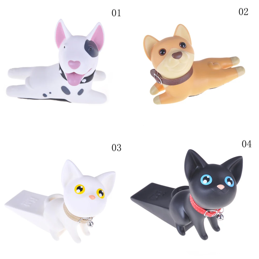 1 шт. мультяшная собачья дверь держатель-стопор бултерьер для ребенка ПВХ фигурки