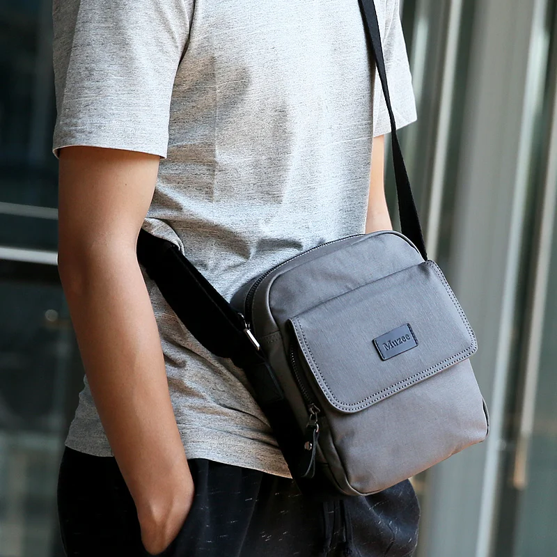 

Muzee New Shoulder Bag Casual Canvas Messenger Bag Water Resistant Crossbody Bag Business Bag