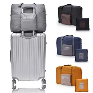 Складная портативная дорожная сумка, вместительная Мужская Женская универсальная водонепроницаемая сумка для хранения одежды, вещевая сумка