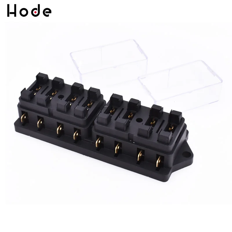 12V 8 блок предохранителей держатель предохранителя Автомобильные предохранители