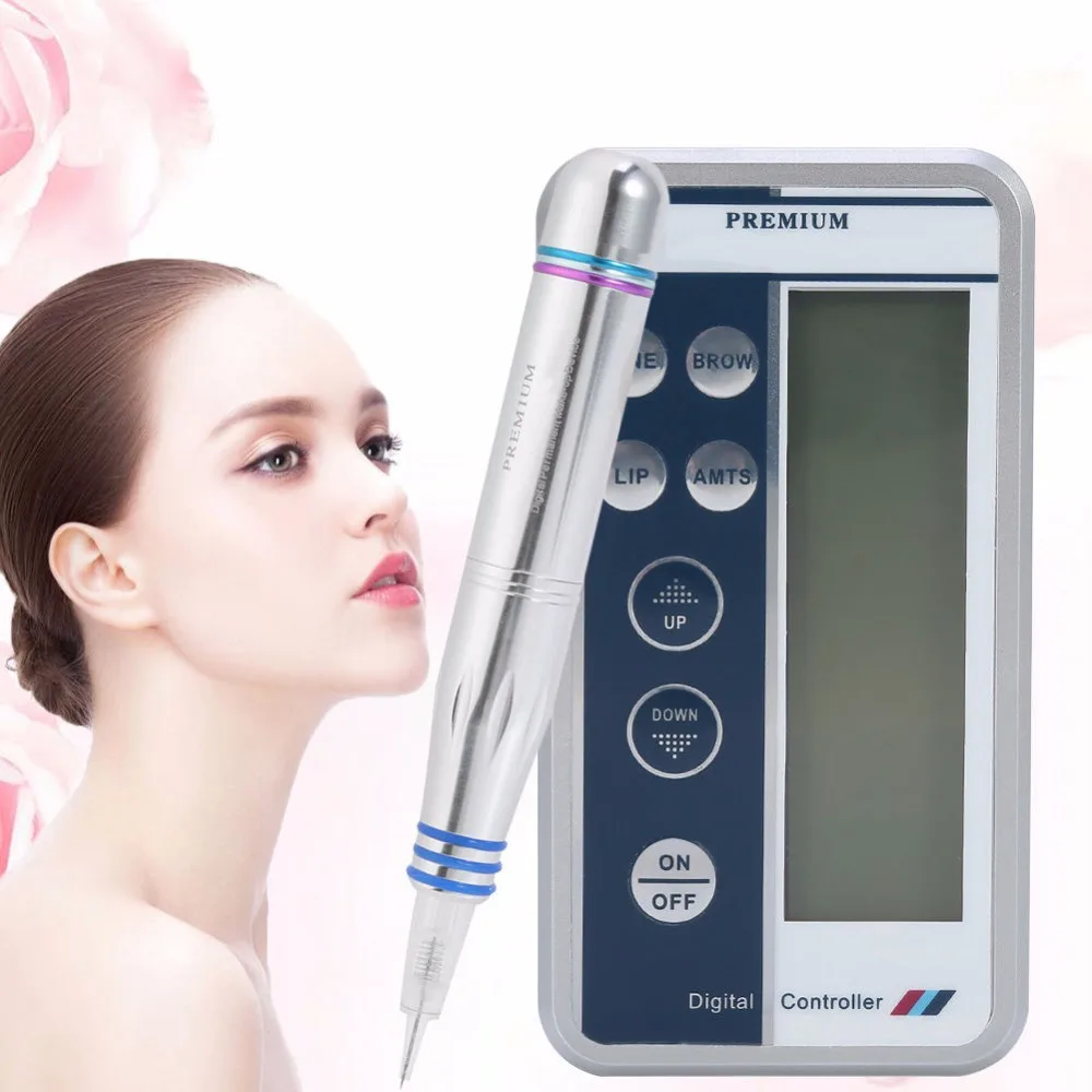 

high quality permanent make up machine Professional Digital tattoo Machine Eyebrow Lip Pen Machine Sets tattoo kits