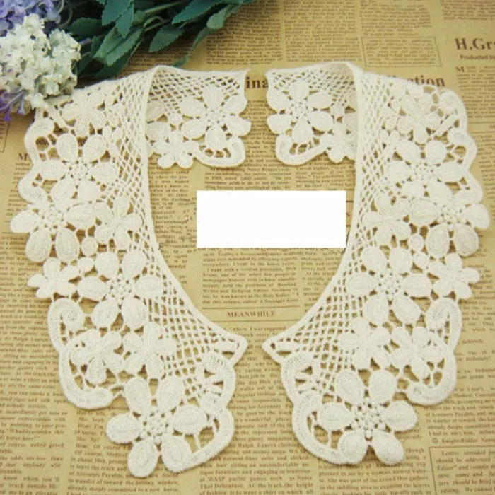 Нашивки тканевый воротник вырез аппликация для