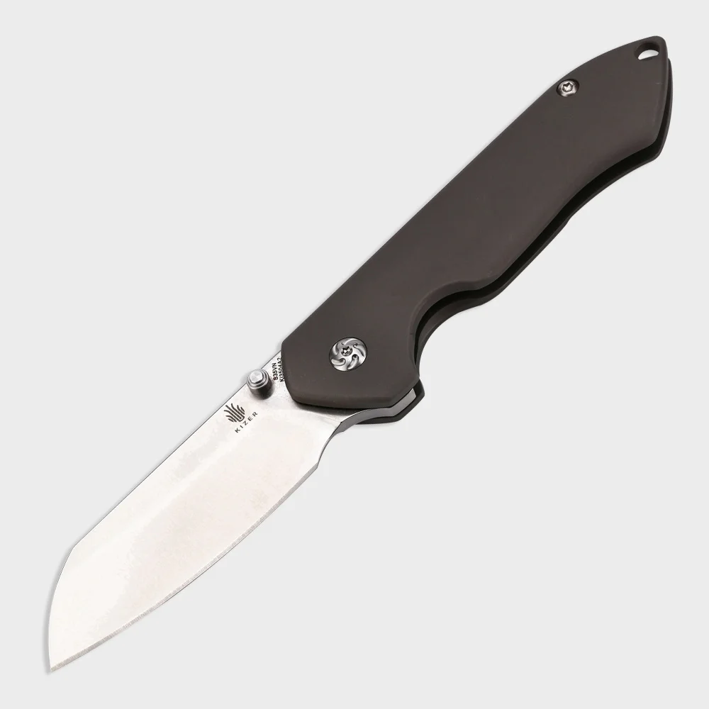 Нож Kizer для выживания, охотничий нож Ki3504A2, шарикоподшипник, нож высокой твердости, инструмент для повседневного использования
