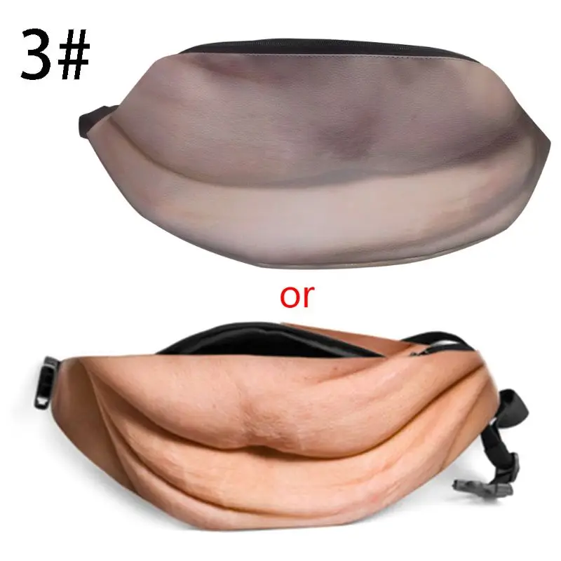 Новая забавная сумка для мужчин и женщин папы поясные сумки поясная с объемным