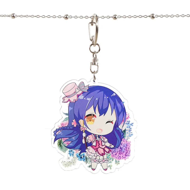 Мультфильм LoveLive Minami Kotori акриловый брелок Nozomi Tojo Sonoda Umi модные милые Подвески брелки brelok do kluczy подарки - Цвет: 9