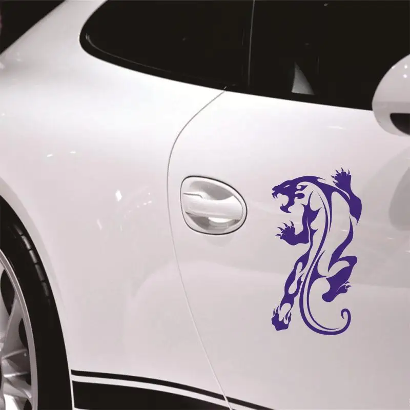 Tiger aluminio patron animal Totem auto Adhesivos emblema aguila tigre leon motocicleta del coche de automoviles dctal|Наклейки на