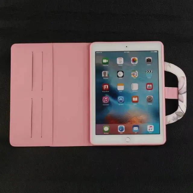 Чехол с отделением для карт Samsung Galaxy Tab S2 8 0 T710 T715 дюймов Сумка мультяшным рисунком
