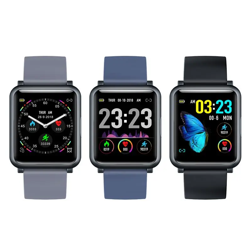 H9 Smartwatch 1 3 дюймов ECG + PPG монитор HR кровяное Давление спортивных режимов Зарядное