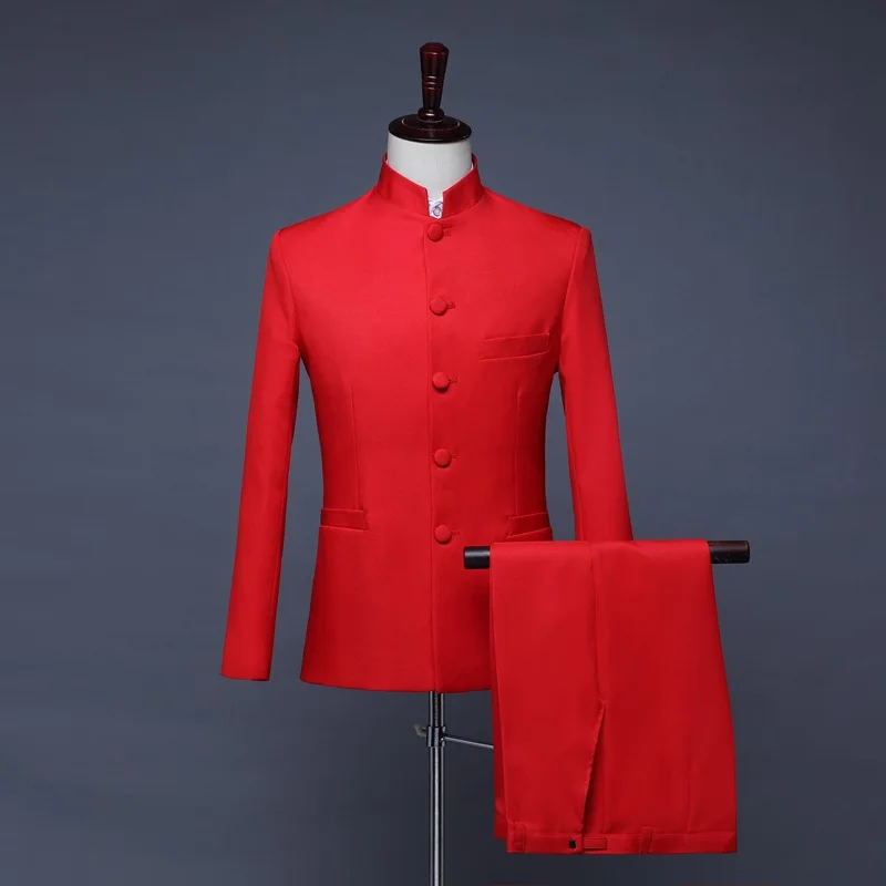 Мужские костюмы новинка 2019 платье с длинным рукавом мужской повседневный