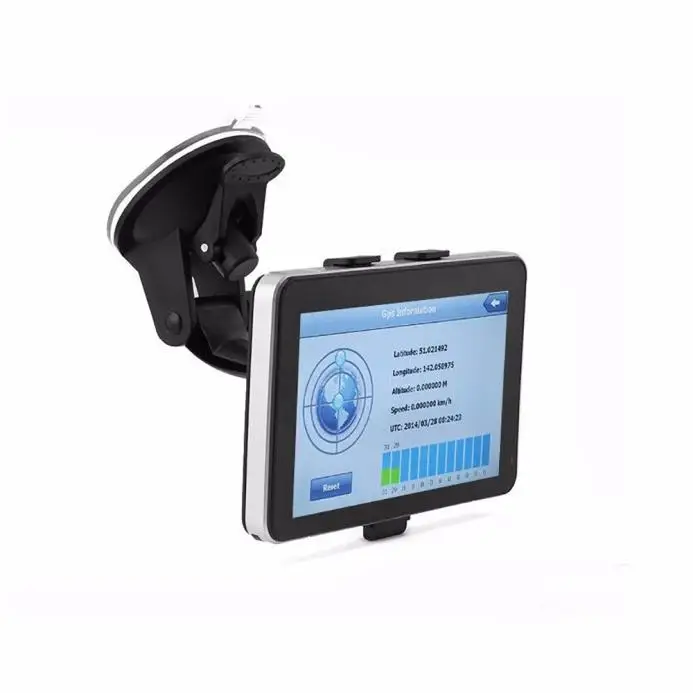 7,0 дюймовый портативный GPS навигатор с пожизненными картами FM звук излучения, MP3, MP4, FLASH play, просмотр изображений 5