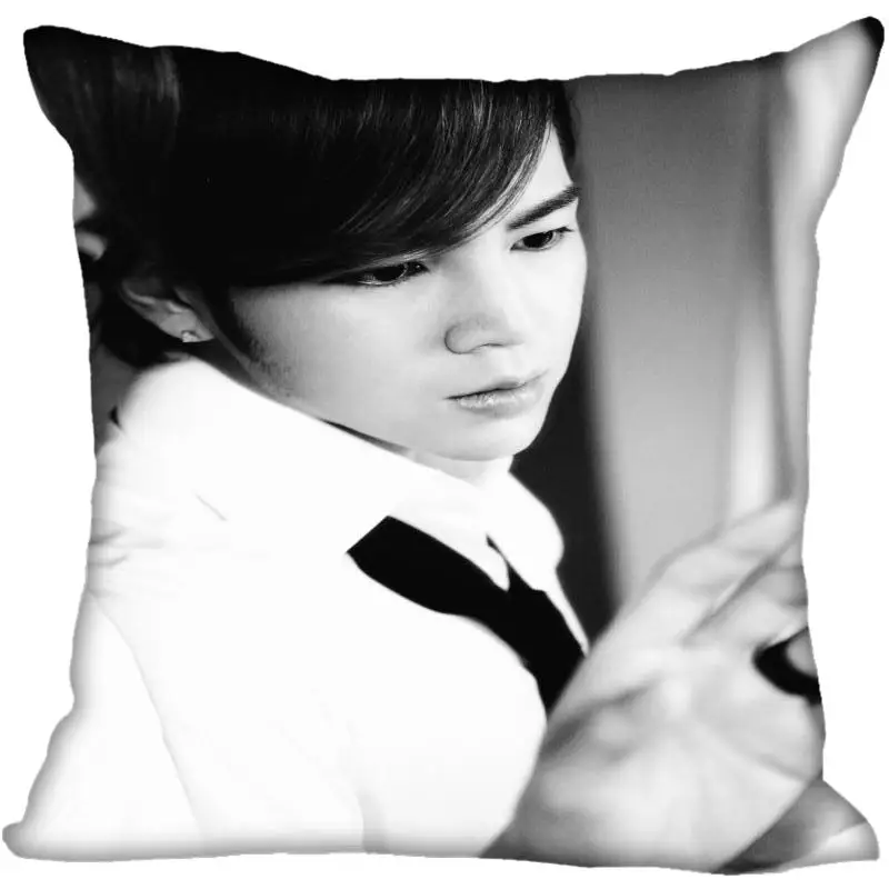 13 Fan Xi, хит, на заказ, KPOP Jang Keun Suk, принтованная шелковая квадратная наволочка, домашние декоративные Сатиновые Наволочки на молнии(одна сторона - Цвет: 13