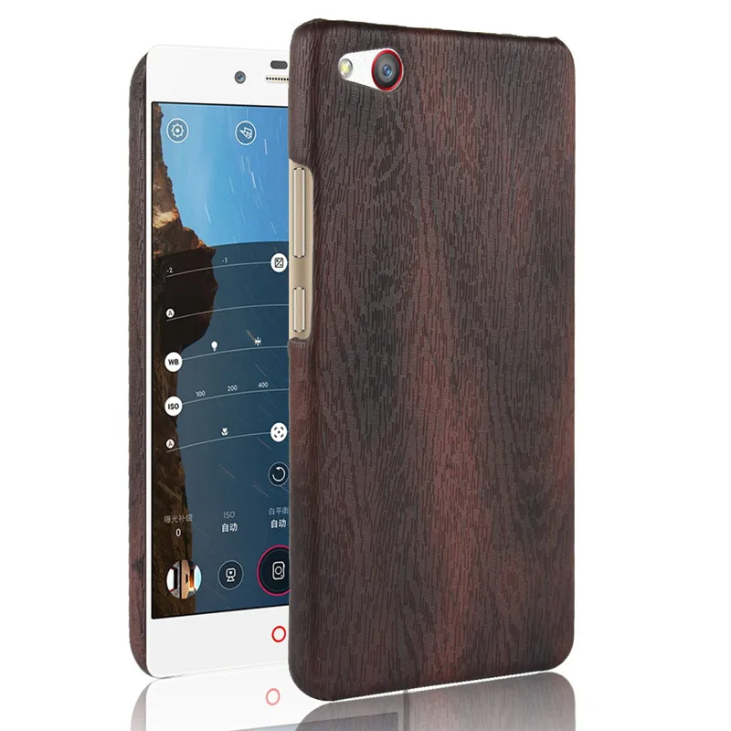 Чехол для ZTE nubia Z9 MAX Жесткий из поликарбоната кожаный Ретро чехол телефона NX512J