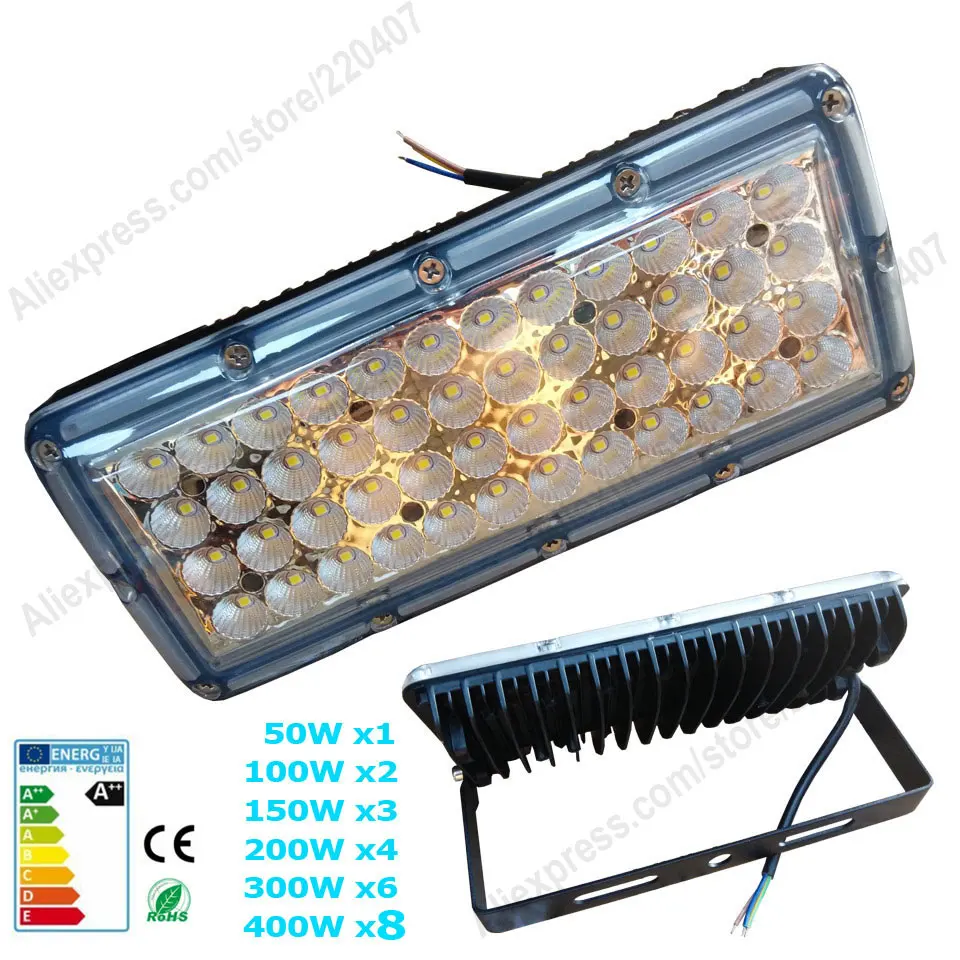 Светодиодный прожектор 50 Вт 220 100 150 200 300 400 SMD2835|led flood light|flood light 50wled 50w |