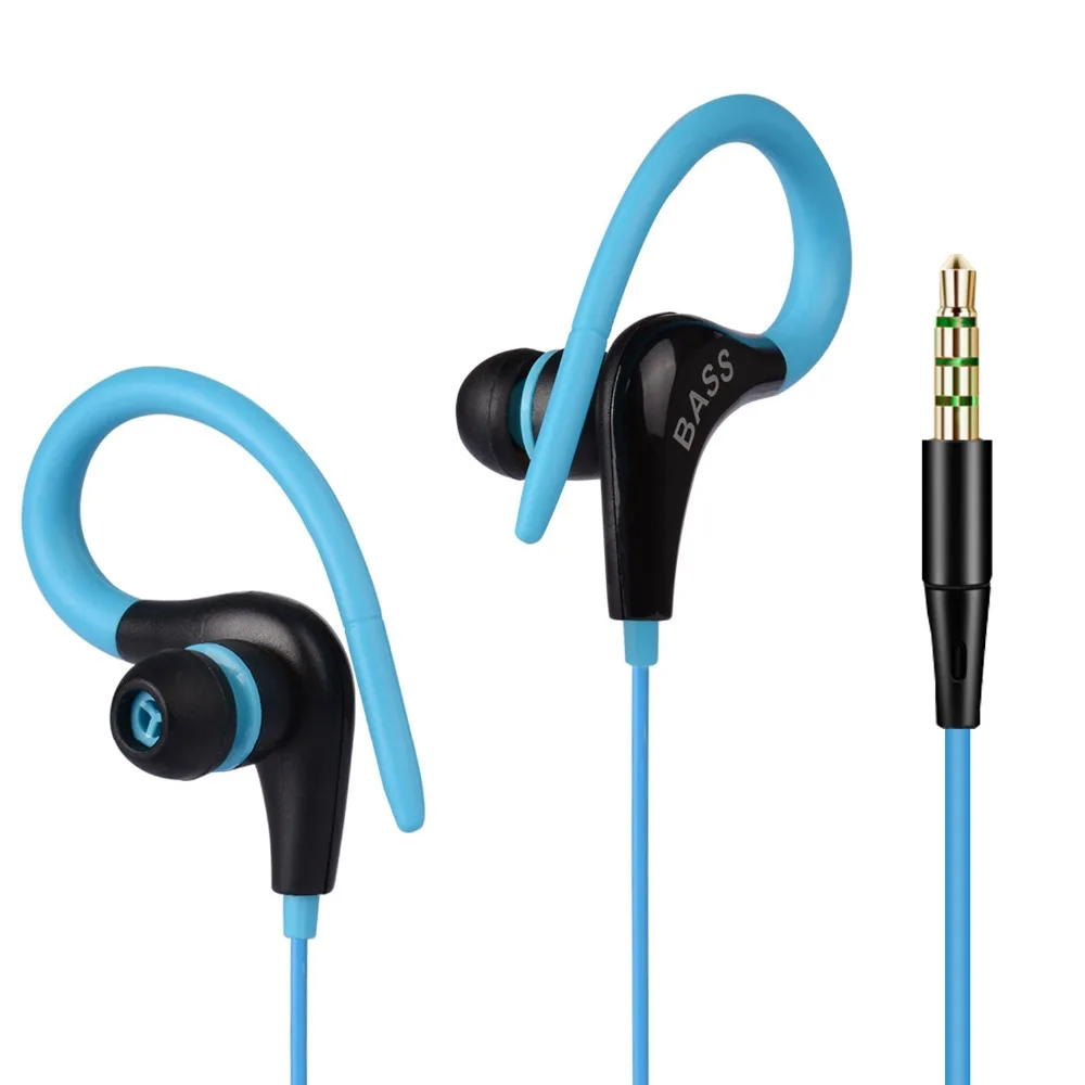 Популярные наушники для наушников Спортивные с микрофоном Earbud Stereo Super Bass Headset Iphone