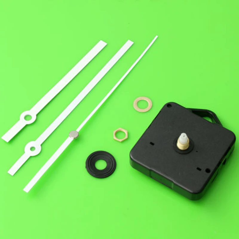 Mayitr кварцевые часы механизм кварцевые настенные часы механизм DIY запасные части длинный вал белый