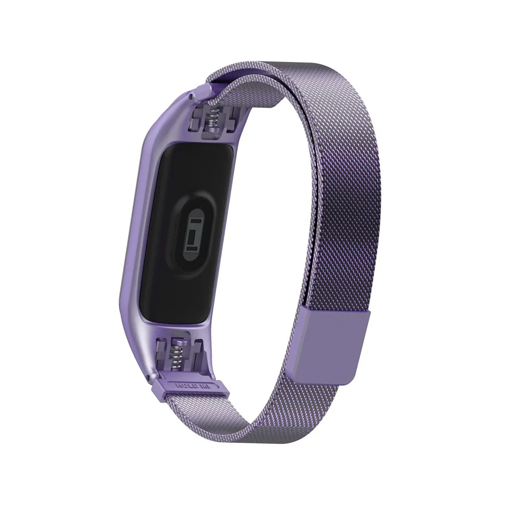 Ремешок mi lanese браслет с магнитной петлей для Xiaomi mi Band 3 Смарт-часы сменные мужские Т-образные спортивные роскошные мужские и женские 19Jun21