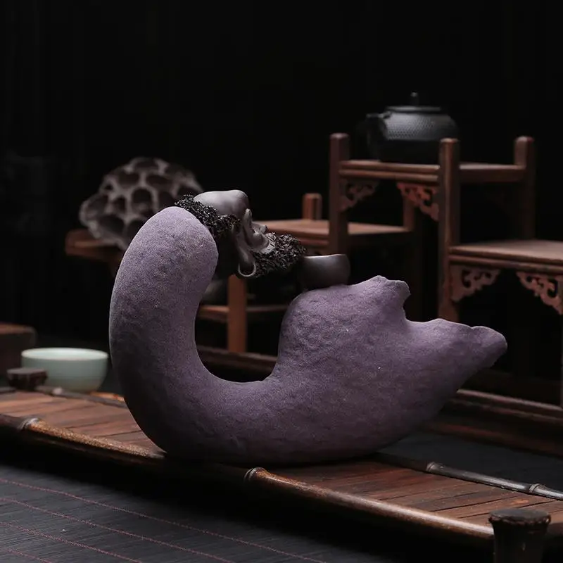 

Dharma back aromatherapy incense burner ceramic creative sweet tea tea flow furnace towers smoking incense burner