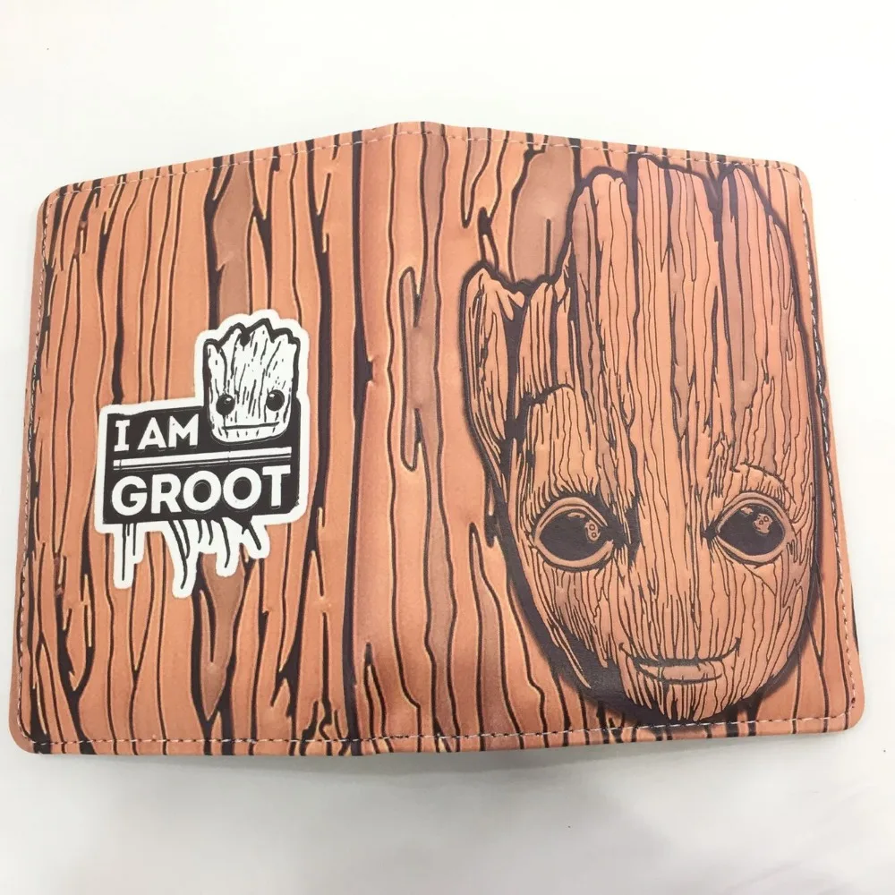 Чехол для паспорта аниме Groot милый мультяшный Держатель из искусственной кожи