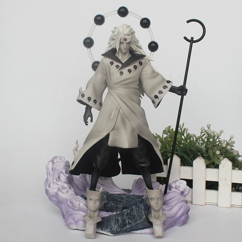 no box 28 см аниме Наруто GK Uchiha Madara Rikudou sennin Ver. Фигурки ПВХ Коллекция Модель игрушки - Цвет: no box