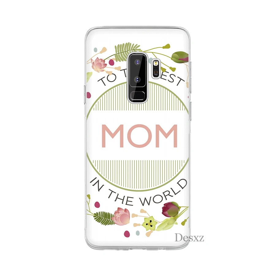 Чехол для телефона My Best Mom чехол Samsung Galaxy S3 S4 S5 S6 S7 S8 S9 Edge Plus Note 8 9 | Мобильные