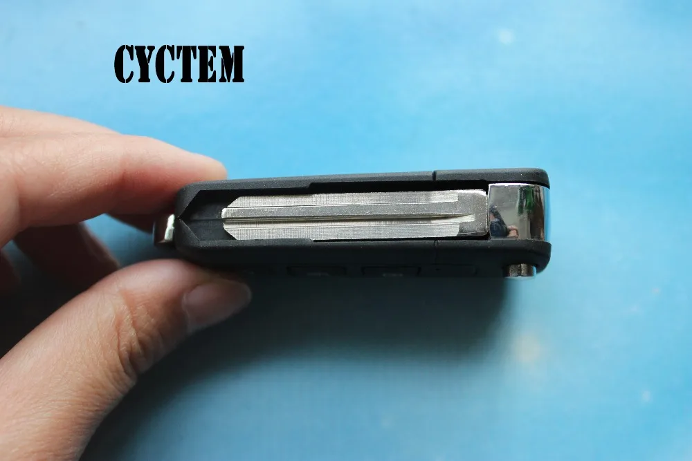 CYCTEM Car Key Blank Cover 3 Buttons Flip Folding Remote Shell Fob Case Replacement Fit For Toyota Camry | Автомобили и мотоциклы
