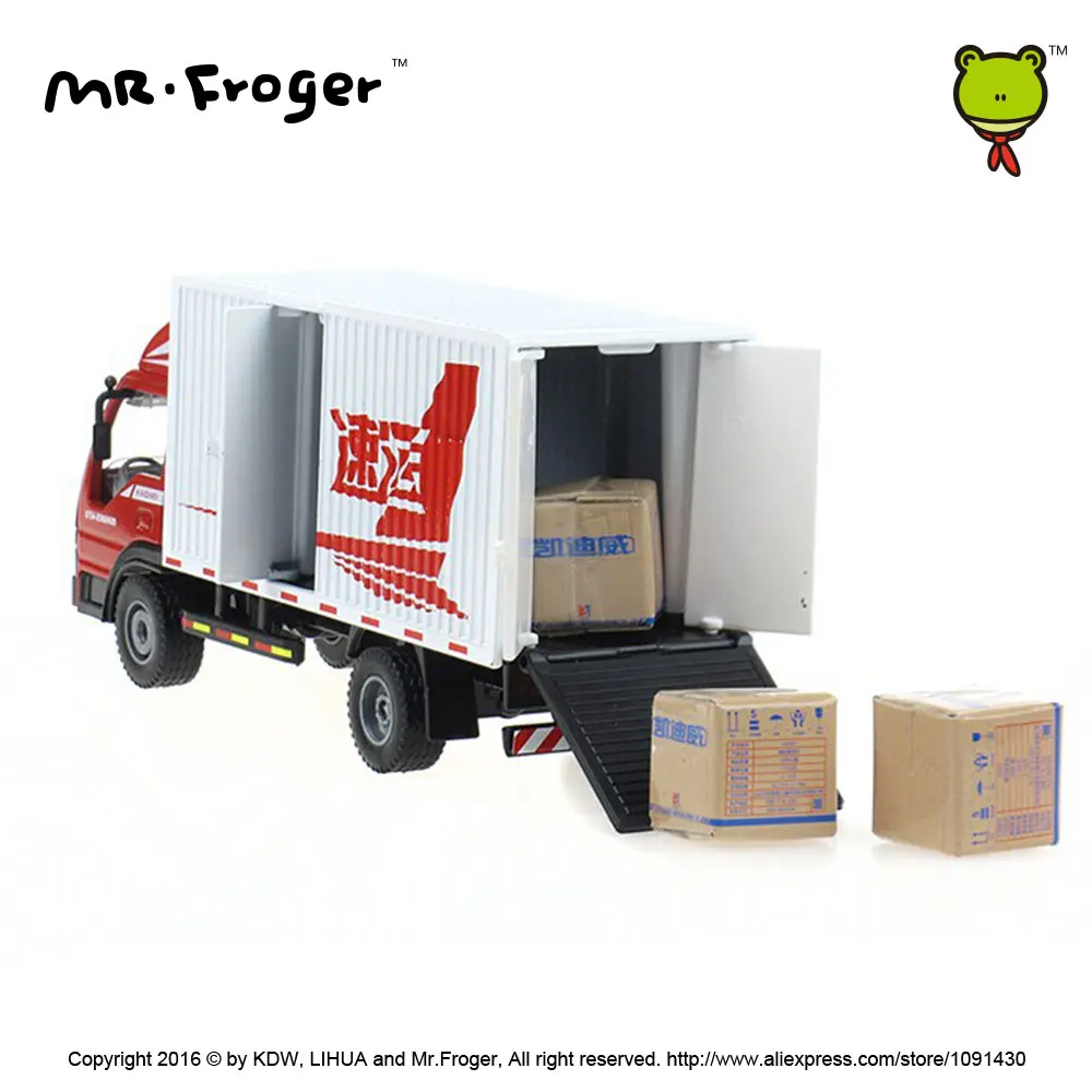 Mr.Froger Box Van Truck модель автомобиля из сплава рафинированная металлическая