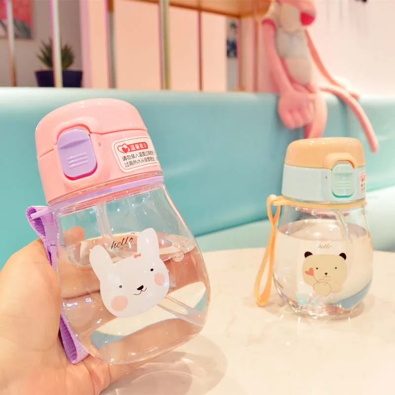 2 шт. детская бутылка для воды портативная без проливания моя тритановая детский