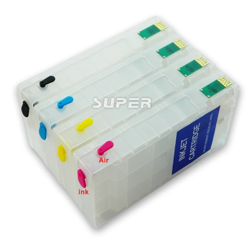4 шт./лот T7011-T7014 рециркуляции чернильные картриджи для принтера epson WP-4000 4015DN 4025DN