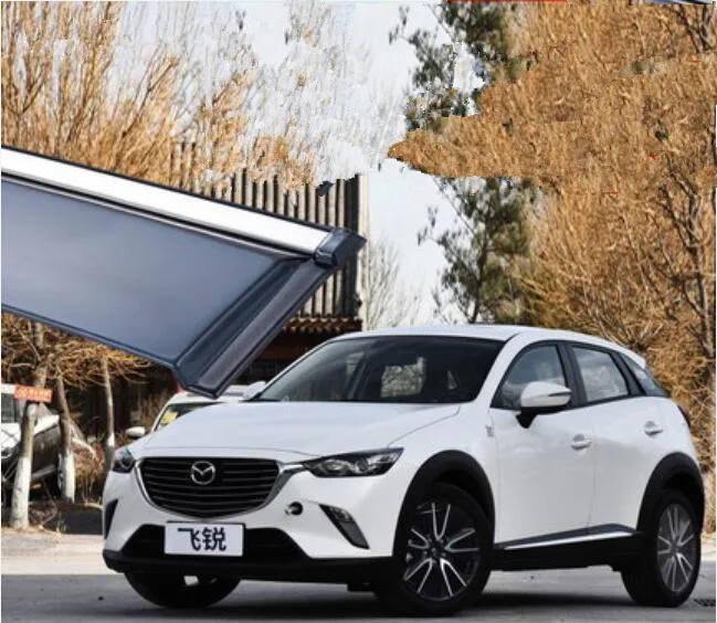 

Car Window Visor Door Rain Sun Shield Side Windows Cover Trim 4pcs/set For Mazda CX-3 CX3 2018 2019