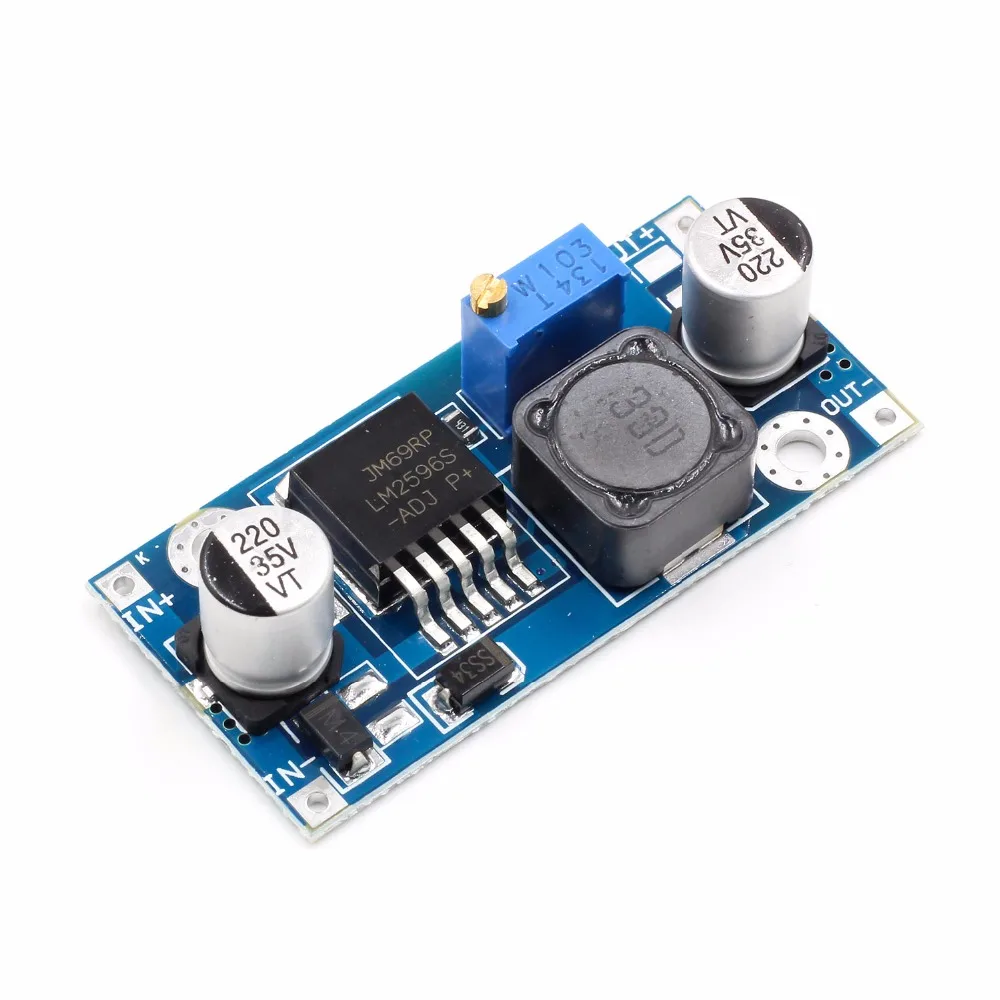 1.23V-30V DC-DC Buck Converter Step Down Module LM2596 Power Supply Output dc-dc step down | Электронные компоненты и