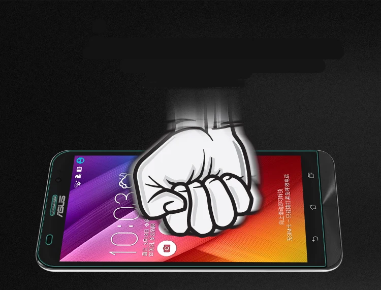 Закаленное стекло для ASUS Zenfone 2 laser ZE500KL ZE551ML 3 4 5 lite 6 A501CG Selfie zd551kl Go max|film asus|film xzenfone