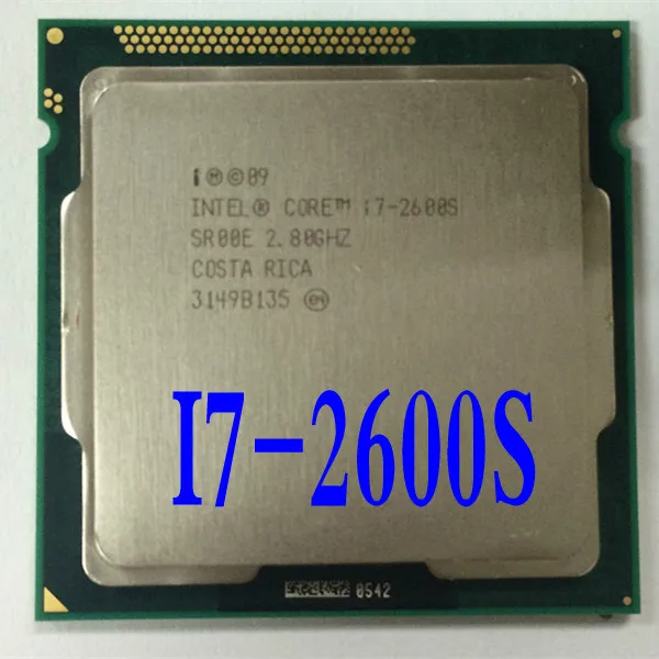 Процессор lntel i7 2600S четырехъядерный процессор 2 8 ГГц/L3 = Мб/65 Вт LGA 1155 для