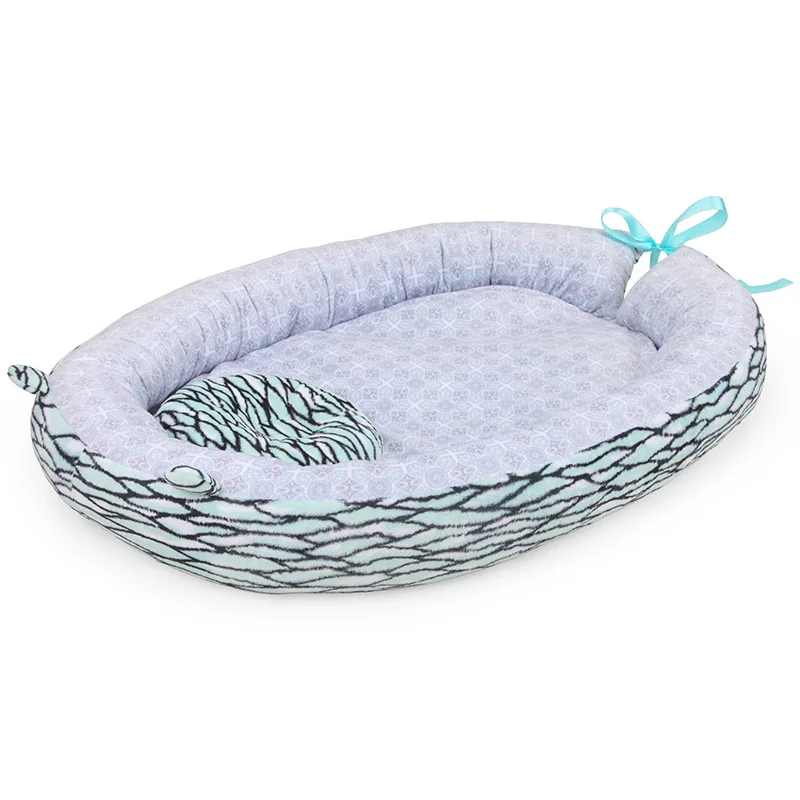 Soft Cotton Bassinet Portable Bed in Baby Cribs Moses Basket Carrycot Co Sleeping Newborns Mattress for Cradle | Мать и ребенок