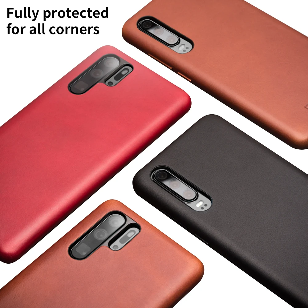 QIALINO модный Ультратонкий чехол из натуральной кожи для телефона Huawei P30 Pro 6 47 дюйма