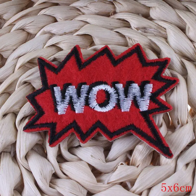 OMG WOW пластырь с надписью со слоганом Детские Мультяшные милые пластыри утюгом