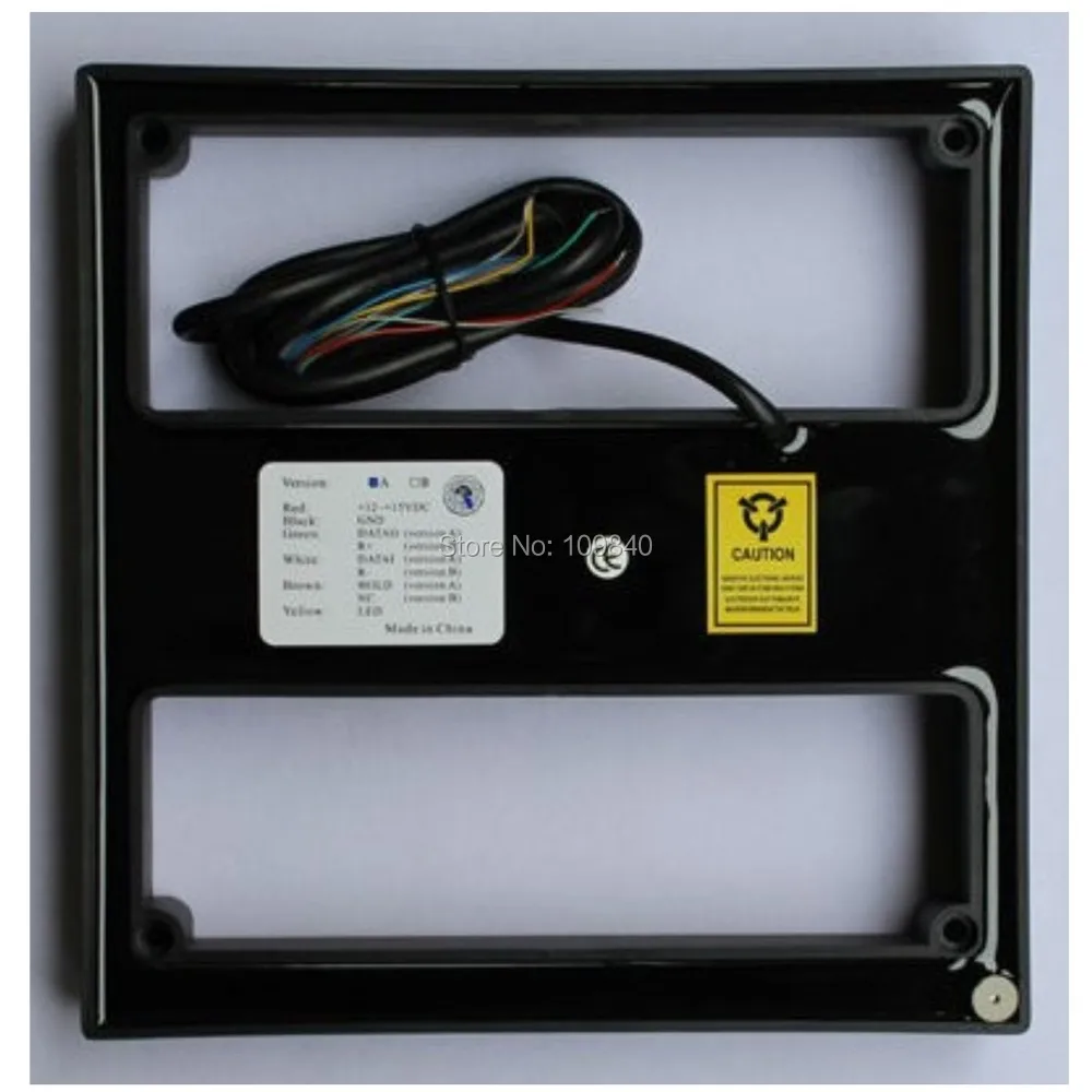 1set 125Khz 1M mid long distance range rfid reader with wiegand26 output use EM Card for car parking system | Безопасность и