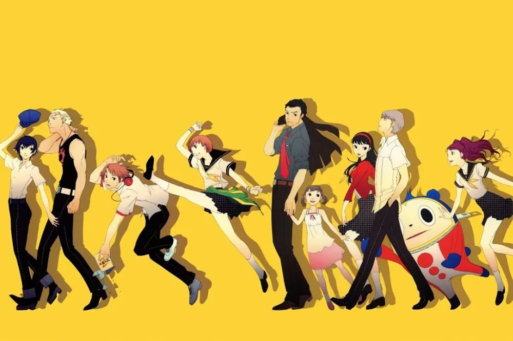 3493 Shin Megami Tensei Persona 4 аниме настенный Стикеры Книги по искусству плакат для