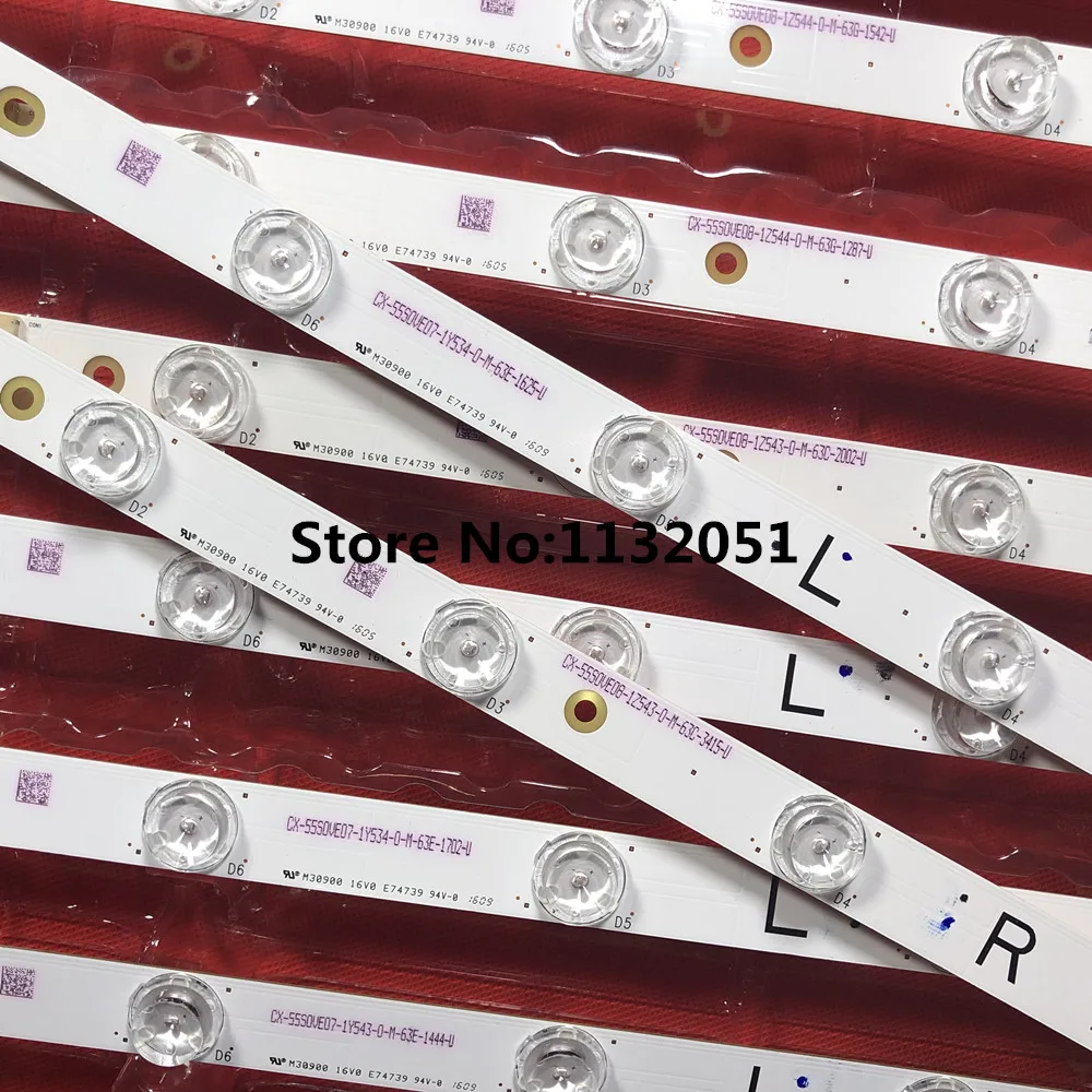 Ленточные массив для tx-55dx600e TB5509M M30900 16V0 E74739 EX-55S0VE04-2Z543-0-I-631-0489-1