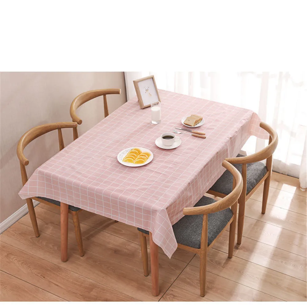 Скатерть с защитой от жира в скандинавском стиле водонепроницаемая скатерть для