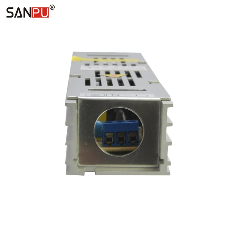 SANPU SMPS 60W 2A 24 V блок питания AC 220V 110V к DC LED трансформатор драйвера IP20 Алюминий для LEDs