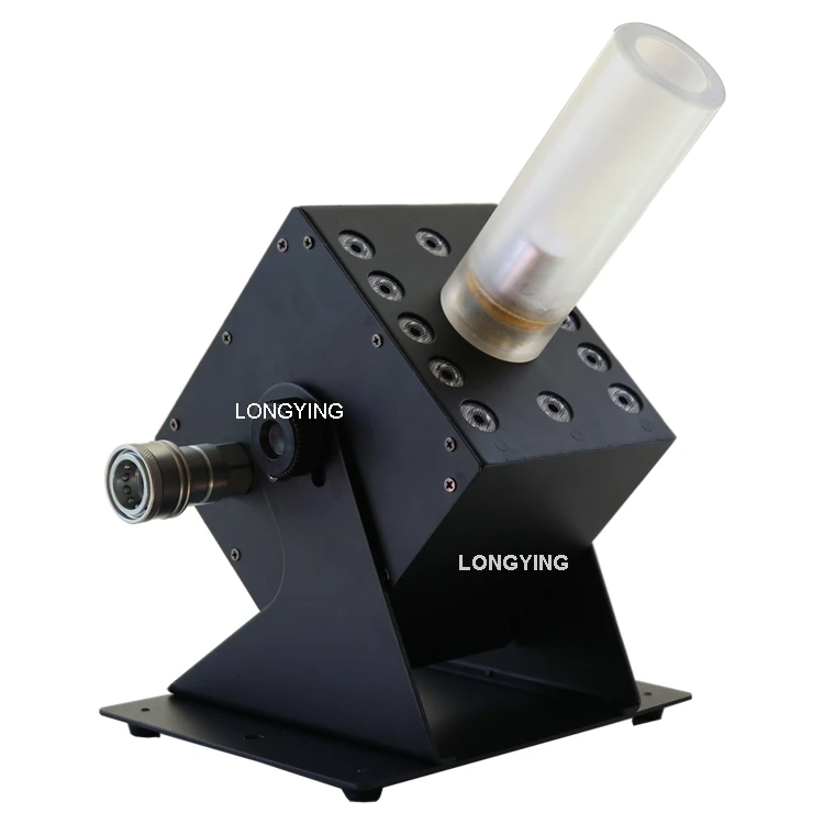 Бесплатная доставка 4 шт./лот 12x3 Вт RGB светодиодная CO2 струйная машина Cryo Jet Canon