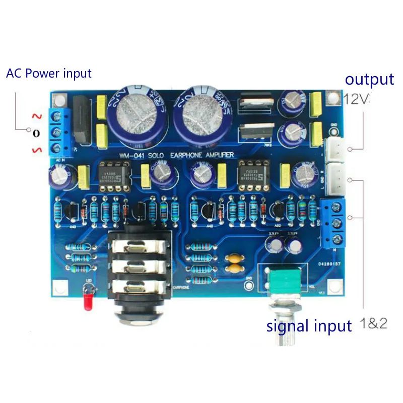 Сольный усилитель для наушников 12 В DIY can drive DT990 HD650 без шума|amplifier board|headphone amplifier