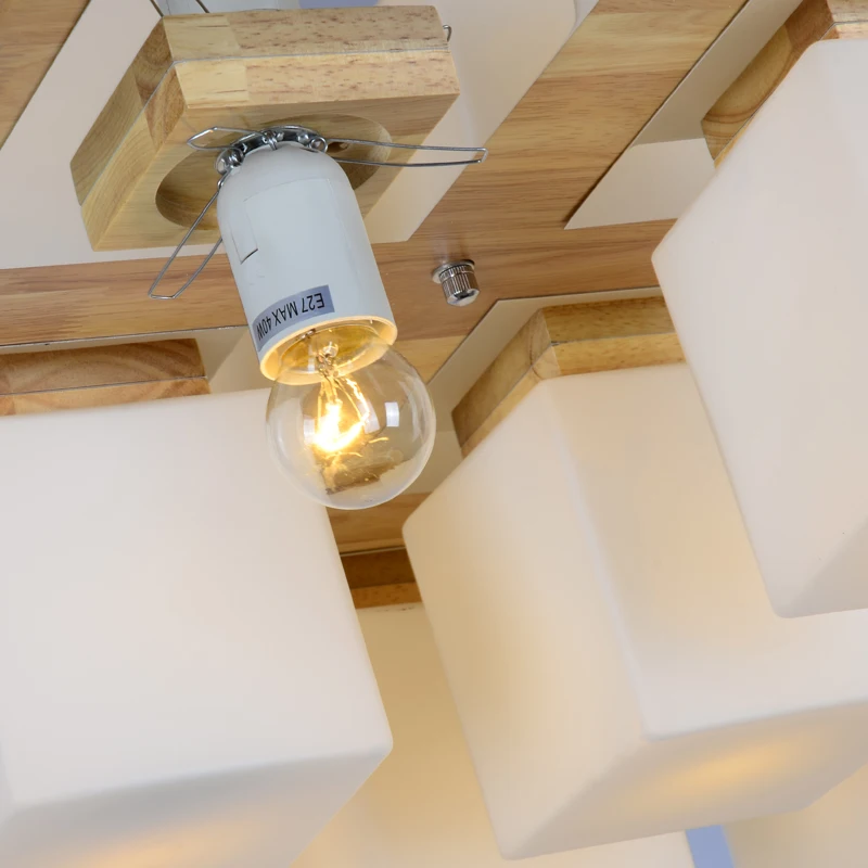 

TRAZOS Nordic LED ceiling lamps modern wooden lights balcony ceiling light bedroom Fixtures restaurant lamp Ceiling lighting