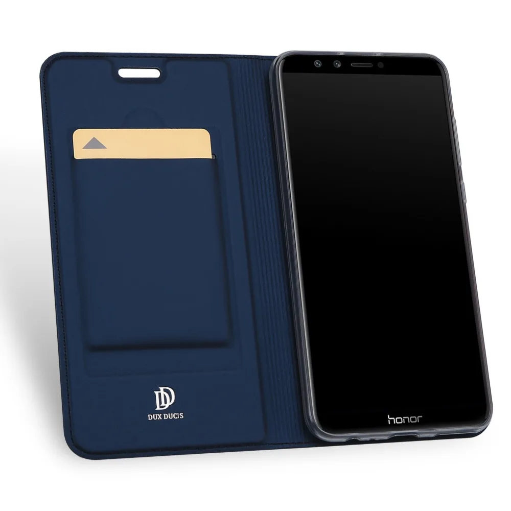 чехол на Huawei Honor 9 lite DUX DUCIS Бренд Роскошный книжка Бумажник кожа для хонор лайт
